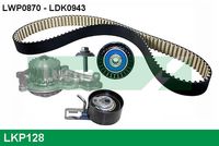 LUCAS LKP128 - Bomba de agua + kit correa distribución