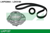 LUCAS LKP137 - Bomba de agua + kit correa distribución