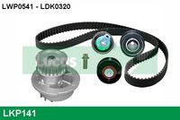 LUCAS LKP141 - Bomba de agua + kit correa distribución