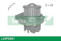 LUCAS LDWP0961 - Código de motor: A 14 FC<br>para OE N°: 55221397<br>Material rotor de la bomba: Plástico<br>