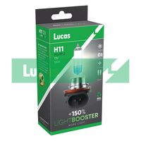 LUCAS LLB716 - Variante de equipamiento: 1<br>año modelo hasta: 2013<br>Tensión [V]: 12<br>Potencia nominal [W]: 55<br>Tipo de lámpara: H11<br>Tipo de luces: Halógena<br>Cantidad: 1<br>Versión: Single Clam<br>Versión: Standard<br>Modelo de zócalo, bombilla incandescente: PGJ19-2<br>