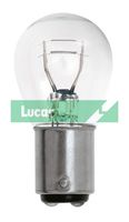 LUCAS LLB380 - Lado de montaje: arriba<br>año modelo desde: 2008<br>Tensión [V]: 12<br>Potencia nominal [W]: 5<br>Tipo de lámpara: R5W<br>Tipo de lámpara: Lámpara de bola<br>Cantidad: 10<br>Versión: Standard<br>Versión: Trade Box<br>Modelo de zócalo, bombilla incandescente: BA15s<br>