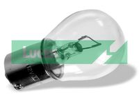 LUCAS LLB382LLPX2 - año modelo hasta: 2005<br>Tensión [V]: 12<br>Potencia nominal [W]: 21<br>Tipo de lámpara: P21W<br>Tipo de lámpara: PR21W<br>Cantidad: 1<br>Versión: Single Box<br>Versión: Standard<br>Color lámpara: transparente<br>Modelo de zócalo, bombilla incandescente: BA15s<br>