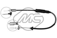 Metalcaucho 80076 - Cable de accionamiento, accionamiento del embrague