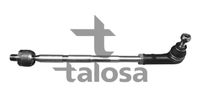 TALOSA 4102134 - Lado de montaje: izquierda<br>Lado de montaje: Eje delantero<br>Tipo de envase: Caja<br>Rosca exterior 1 [mm]: M16x1,5<br>Rosca exterior 2 [mm]: M12x1,5<br>Longitud 1 [mm]: 370<br>