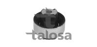 TALOSA 5701159 - Lado de montaje: Eje delantero<br>Lado de montaje: centro<br>Tipo de cojinetes: Rodamiento de caucho-metal<br>Tipo de dirección: para brazo oscilante transversal<br>Peso [kg]: 0,21<br>
