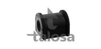 TALOSA 6512800 - Lado de montaje: posterior<br>Tipo de cojinetes: Rodamiento de caucho-metal<br>Diámetro [mm]: 24<br>Peso [kg]: 0,02<br>