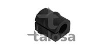 TALOSA 6509416 - Diámetro interior [mm]: 16<br>Material: Caucho<br>Lado de montaje: eje delantero, ambos lados<br>Peso [kg]: 0,035<br>Número de piezas necesarias: 2<br>