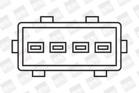 LUCAS DMB892 - Cant. entradas/salidas: 1<br>Número de enchufes de contacto: 4<br>Bobina de encendido: Versión de conexión M4<br>Equipamiento de vehículo: para vehículos con distribuidor de encendido<br>Artículo complementario/Información complementaria: con unidad de control<br>