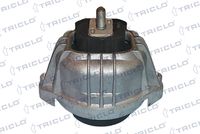 TRICLO 362304 - Lado de montaje: motor<br>Tipo de cojinetes: Rodamiento de caucho-metal<br>Peso [kg]: 0,93<br>