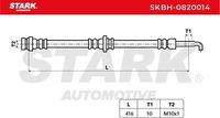 Stark SKBH0820014 - Longitud [mm]: 448<br>Tamaño de rosca interior: M10 x 1<br>Lado de montaje: Eje trasero izquierda<br>Lado de montaje: Eje trasero, derecha<br>Peso [kg]: 0,144<br>