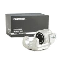 RIDEX 78B0107 - Lado de montaje: Eje delantero<br>Material: Aluminio<br>Tipo de pinza de freno: Pinza de freno (1 émbolos)<br>para espesor de disco [mm]: 10,8<br>Peso [kg]: 1,18<br>