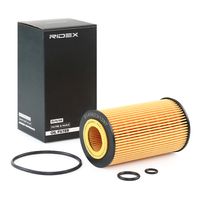 RIDEX 7O0064 - Tipo de filtro: Cartucho filtrante<br>Diámetro exterior [mm]: 65<br>Diámetro interior [mm]: 31<br>Altura [mm]: 115<br>