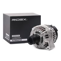 RIDEX 4G0345 - Corriente de carga alternador [A]: 140<br>Modelo red de a bordo: para vehículos con red de a bordo 12V<br>Tensión [V]: 14<br>Poleas: con polea de rueda libre<br>poleas - Ø [mm]: 52,5<br>Número de nervaduras: 6<br>Pinza: M8 B+ M5 D+<br>ID del modelo de conector: 0230<br>peso neto [kg]: 7<br>Taladro Ø 1 [mm]: 10<br>