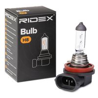 RIDEX 106B0012 - Lado de montaje: instalación lateral<br>Tensión [V]: 12<br>Potencia nominal [W]: 55<br>Tipo de lámpara: H7<br>Color lámpara: transparente<br>Temperatura color [K]: 4000<br>Tipo de luces: Halógena<br>Modelo de zócalo, bombilla incandescente: PX26d<br>