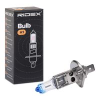 RIDEX 106B0070 - Tipo de lámpara: H7<br>Tensión [V]: 12<br>Potencia nominal [W]: 55<br>Modelo de zócalo, bombilla incandescente: PX26d<br>Tipo de luces: Halógena<br>Temperatura color [K]: 3300<br>