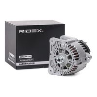 RIDEX 4G0505 - Código de motor: K9K<br>Longitud 1 [mm]: 38,00<br>Longitud 2 [mm]: 14,00<br>Long. 3 [mm]: 60,50<br>Tensión [V]: 12<br>Corriente de carga alternador [A]: 150<br>Poleas: con polea de rueda libre<br>