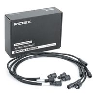 RIDEX 685I0197 - Código de motor: B 19 A<br>Equipamiento de vehículo: para vehículos con distribuidor de encendido<br>Cantidad líneas: 5<br>Color: negro<br>