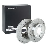 RIDEX 82B2841 - Disco de freno