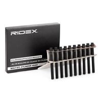 RIDEX 1217B0030 - Código de motor: D 4192 T<br>año construcción desde: 09/1996<br>Longitud [mm]: 121,5<br>Medida de rosca: M12 x 1.5<br>Perfil cabeza tornillo/tuerca: Torx exterior<br>Cantidad: 10<br>