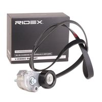 RIDEX 542R0386 - Longitud [mm]: 1450<br>Peso [kg]: 1,126<br>Número de nervaduras: 6<br>cantidad de rodillos de rodadura: 1<br>