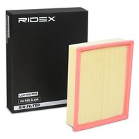 RIDEX 8A1652 - Filtro de aire