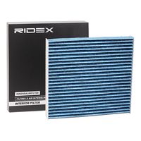 RIDEX 424I0501 - Tipo de filtro: Filtro de carbón activado<br>Longitud [mm]: 194<br>Ancho [mm]: 215<br>Altura [mm]: 30<br>