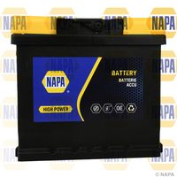 NAPA 079NP - Tensión [V]: 12<br>Capacidad de la batería [Ah]: 55<br>Corriente de arranque en frío, EN [A]: 540<br>Esquema de bornes: 0<br>Altura [mm]: 190<br>Ancho [mm]: 175<br>Longitud [mm]: 207<br>Talón de sujeción: B13<br>Batería: Batería EFB<br>