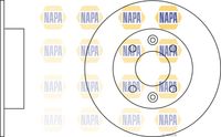 NAPA NBD5543 - Disco de freno - NAPA