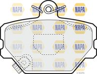 NAPA NBP1083 - Juego de pastillas de freno - NAPA