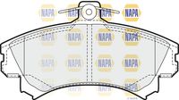 NAPA NBP1179 - Juego de pastillas de freno - NAPA