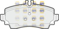 NAPA NBP1302 - Juego de pastillas de freno - NAPA