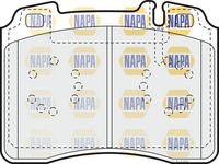 NAPA NBP1483 - Juego de pastillas de freno - NAPA
