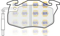 NAPA NBP1149 - Juego de pastillas de freno - NAPA