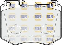 NAPA NBP1622 - Juego de pastillas de freno - NAPA