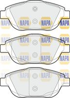 NAPA NBP1264 - Juego de pastillas de freno - NAPA