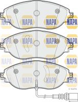 NAPA NBP1345 - Juego de pastillas de freno - NAPA