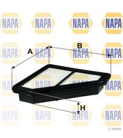 NAPA NFA1501 - Filtro de aire - NAPA