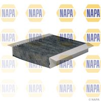 NAPA NFC4181 - Longitud [mm]: 175<br>Ancho [mm]: 138<br>Altura [mm]: 31<br>Cantidad: 2<br>Tipo de filtro: Filtro de carbón activado<br>
