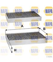 NAPA NFC4288 - Filtro, aire habitáculo - NAPA