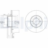 BREMBO 09561910 - Disco de freno - PRIME LINE