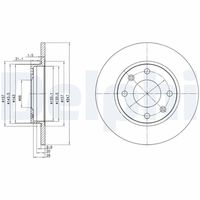 COMLINE ADC1502 - Disco de freno - Comline