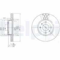BREMBO 09521510 - Disco de freno - PRIME LINE