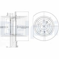 COMLINE ADC1722 - Disco de freno - Comline