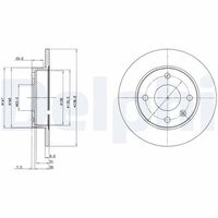 COMLINE ADC1203 - Disco de freno - Comline