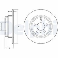 COMLINE ADC1915V - Disco de freno - Comline