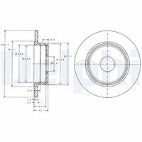 COMLINE ADC1616 - Disco de freno - Comline