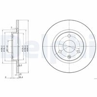 COMLINE ADC1530 - Disco de freno - Comline
