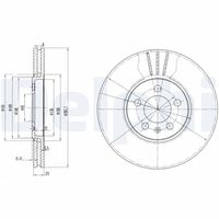 COMLINE ADC1427 - Disco de freno - Comline