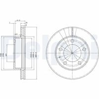 BREMBO 09558414 - Disco de freno - PRIME LINE